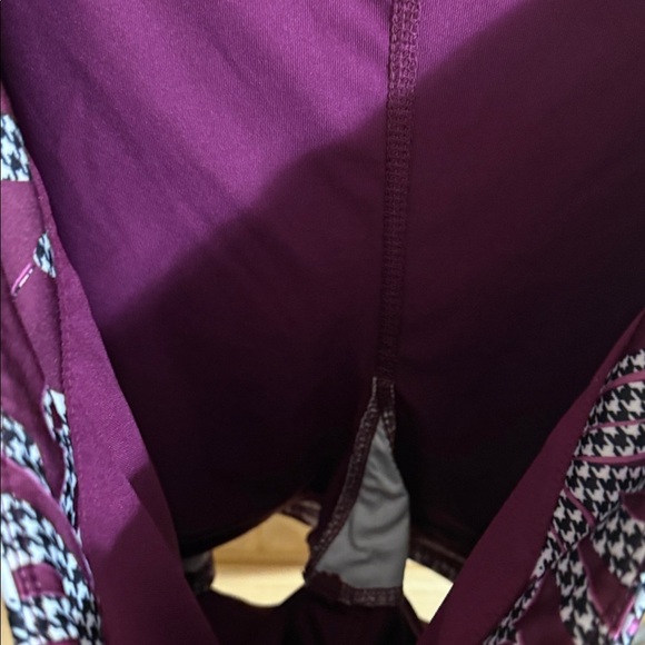 Pebble Beach Stylish Purple and White Patterned Skirt (skorts) - Picture 5 of 5